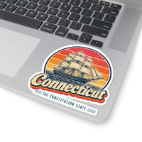 Connecticut Mystic Whaling Ship Sticker