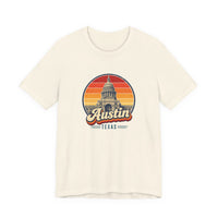 Austin Retro Sunset Tee