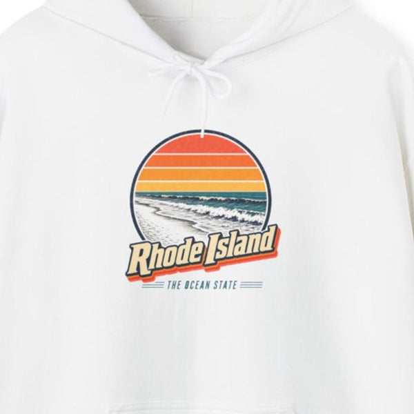 Rhode Island Ocean Beach Hoodie