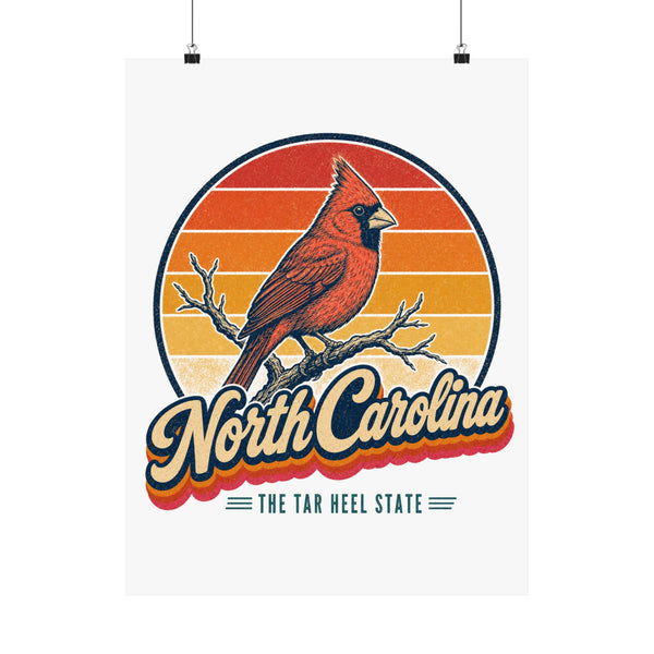 North Carolina Cardinal Poster