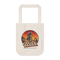 Utah Moab Mountain Biking Tote Bag