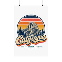 California Yosemite Half Dome Poster