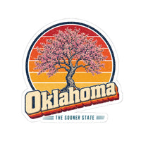 Oklahoma Redbud Tree Sticker