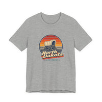 North Dakota Pioneer Covered Wagon Tee
