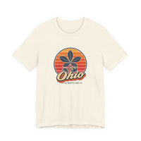 Ohio Buckeye Leaf And Nut Tee