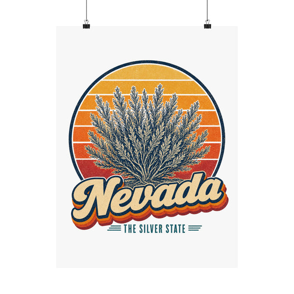 Nevada Sagebrush Poster
