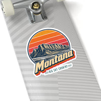 Montana Rocky Mountain Front Sticker