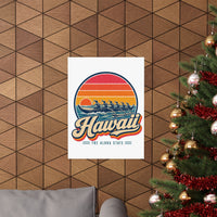 Hawaii Outrigger Canoe Poster