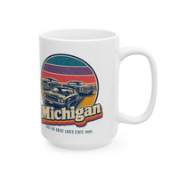 Michigan Classic Detroit Cars Mug