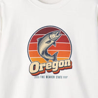 Oregon Leaping Salmon Sweatshirt