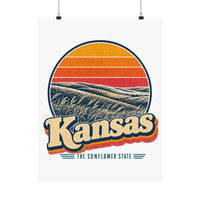 Kansas Flint Hills Poster