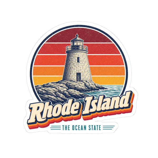Rhode Island Lighthouse Sticker