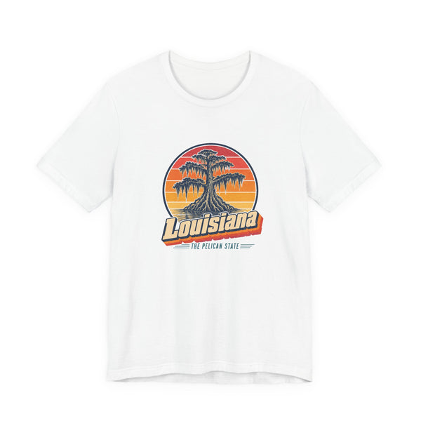 Louisiana Bayou Cypress And Moss Tee