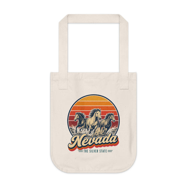 Nevada Wild Mustangs Tote Bag