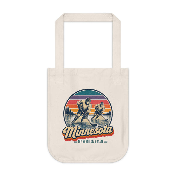 Minnesota Ice Hockey Tote Bag