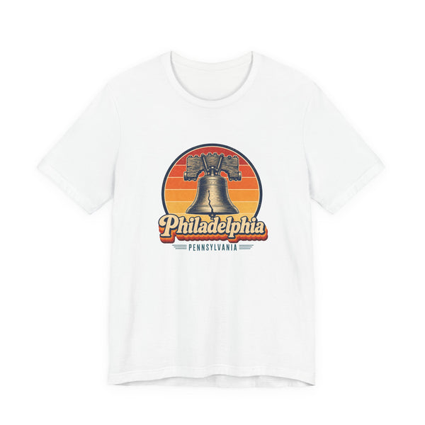 Philadelphia Retro Sunset Tee