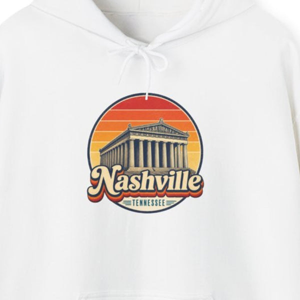 Nashville Retro Sunset Hoodie
