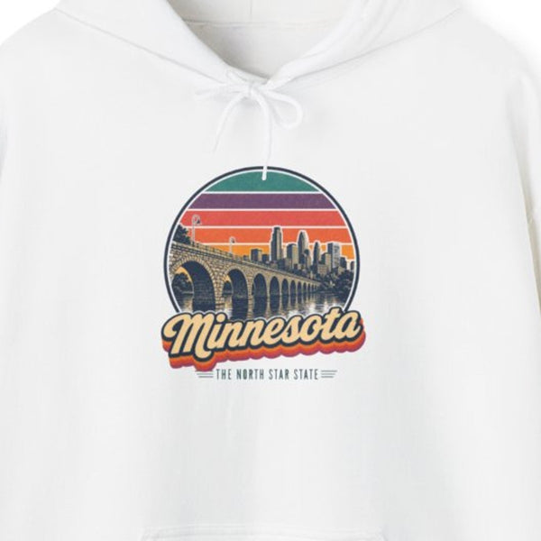 Minnesota Stone Arch Bridge Hoodie