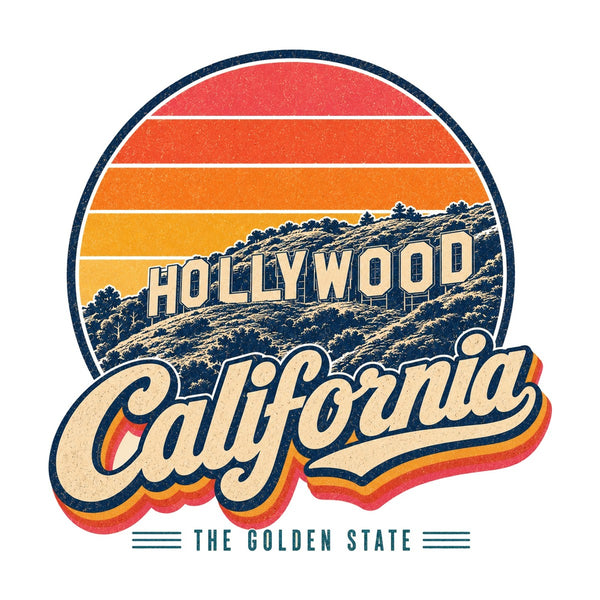 California Hollywood Sign Tee