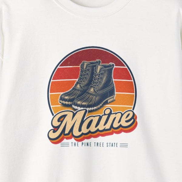 Maine Duck Boots Sweatshirt