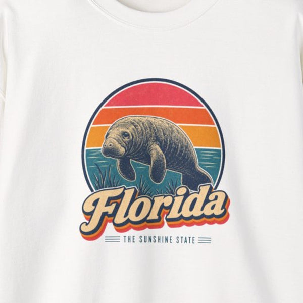 Florida Manatee Sweatshirt