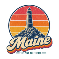 Maine Rocky Coast Lighthouse Tee
