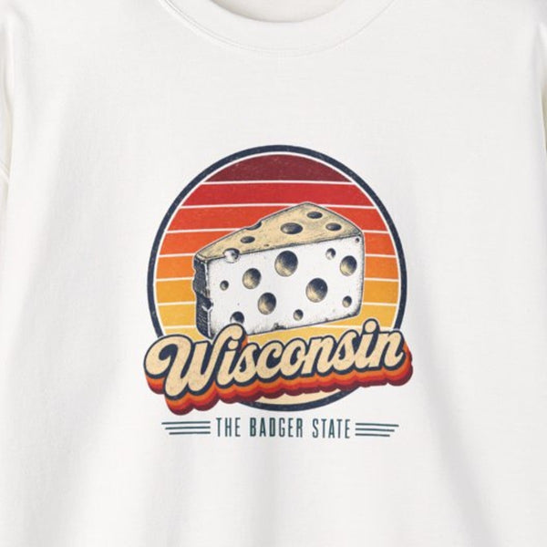 Wisconsin Cheese Wedge Sweatshirt