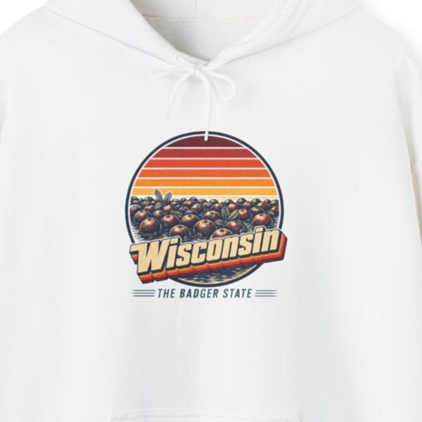 Wisconsin Cranberry Bog Hoodie