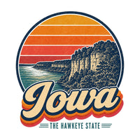 Iowa Mississippi River Bluffs Tee