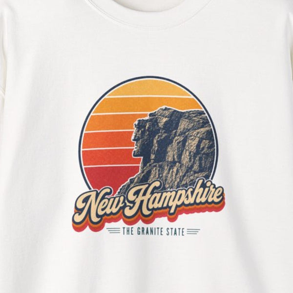 New Hampshire Old Man Of The Mountain Sweatshirt