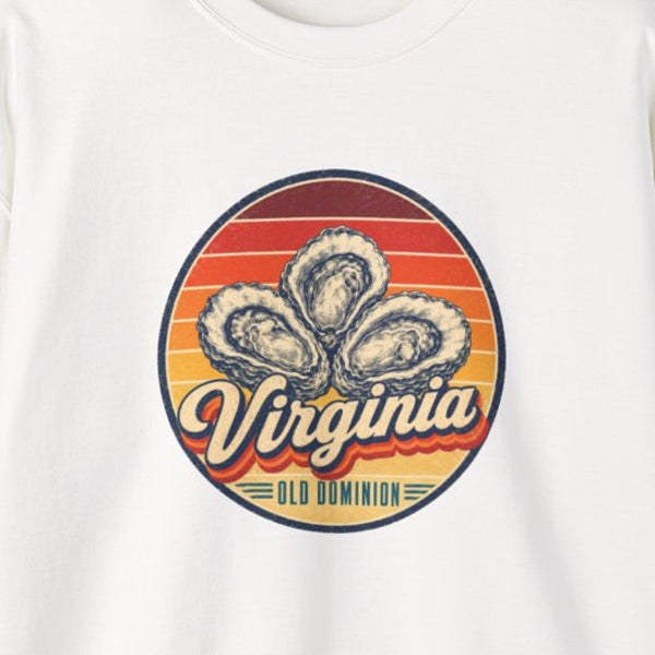 Virginia Chesapeake Oysters Sweatshirt