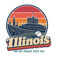 Illinois Classic Chicago Baseball Tee