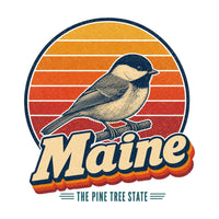 Maine Black Capped Chickadee Tee