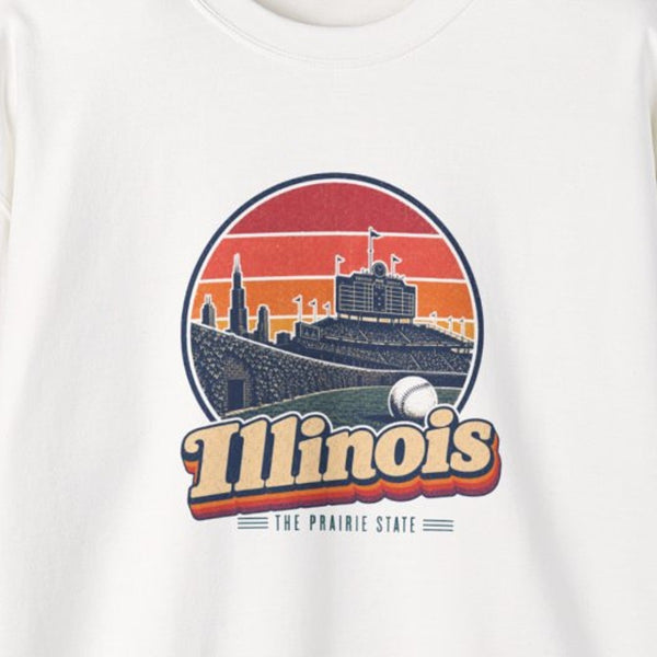 Illinois Classic Chicago Baseball Sweatshirt