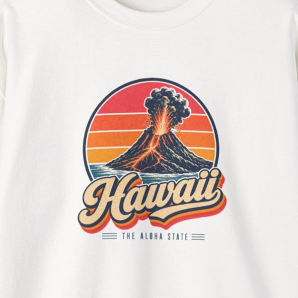 Hawaii Erupting Volcano Sweatshirt