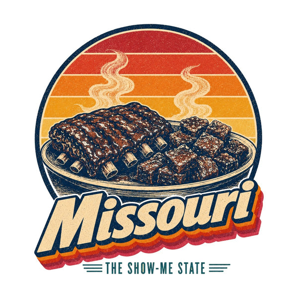Missouri Bbq Ribs And Burnt Ends Tee