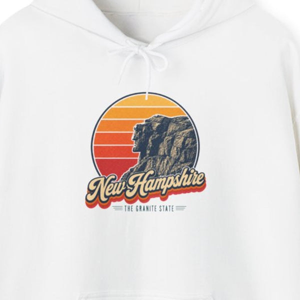 New Hampshire Old Man Of The Mountain Hoodie