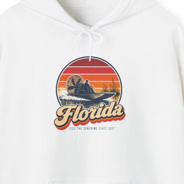 Florida Everglades Airboat Hoodie