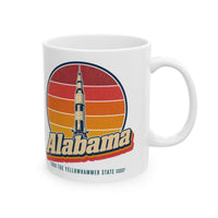 Alabama Saturn V Rocket Mug