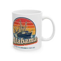 Alabama Shrimp Boats Mobile Bay Mug