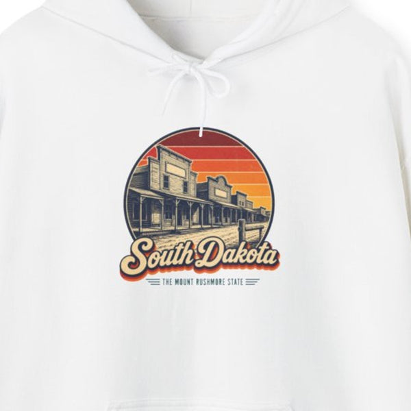 South Dakota Deadwood Old West Hoodie