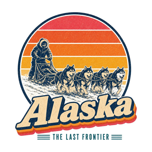 Alaska Dog Sledding Tee