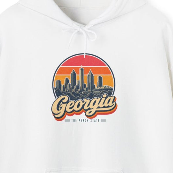 Georgia Atlanta Skyline Hoodie