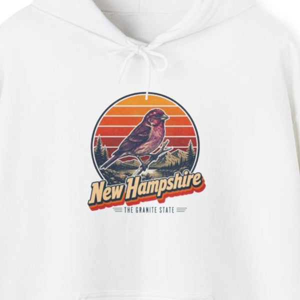 New Hampshire Purple Finch Hoodie