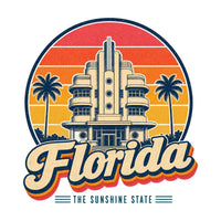 Florida Art Deco Miami Tee