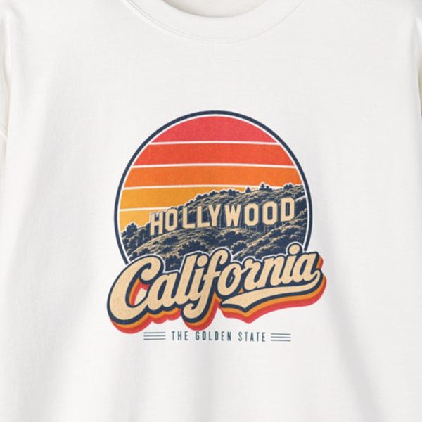 California Hollywood Sign Sweatshirt