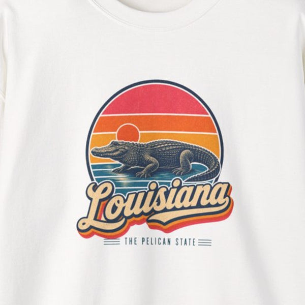 Louisiana Alligator Sweatshirt