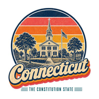 Connecticut Colonial Town Green Tee