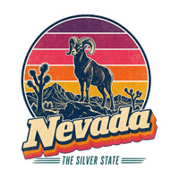 Nevada Retro Sunset Tee