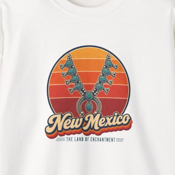 New Mexico Turquoise Jewelry Sweatshirt